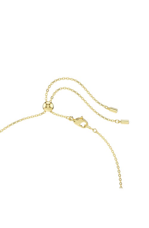 Swarovski Constella Gold-tone Plated Necklace In Gold