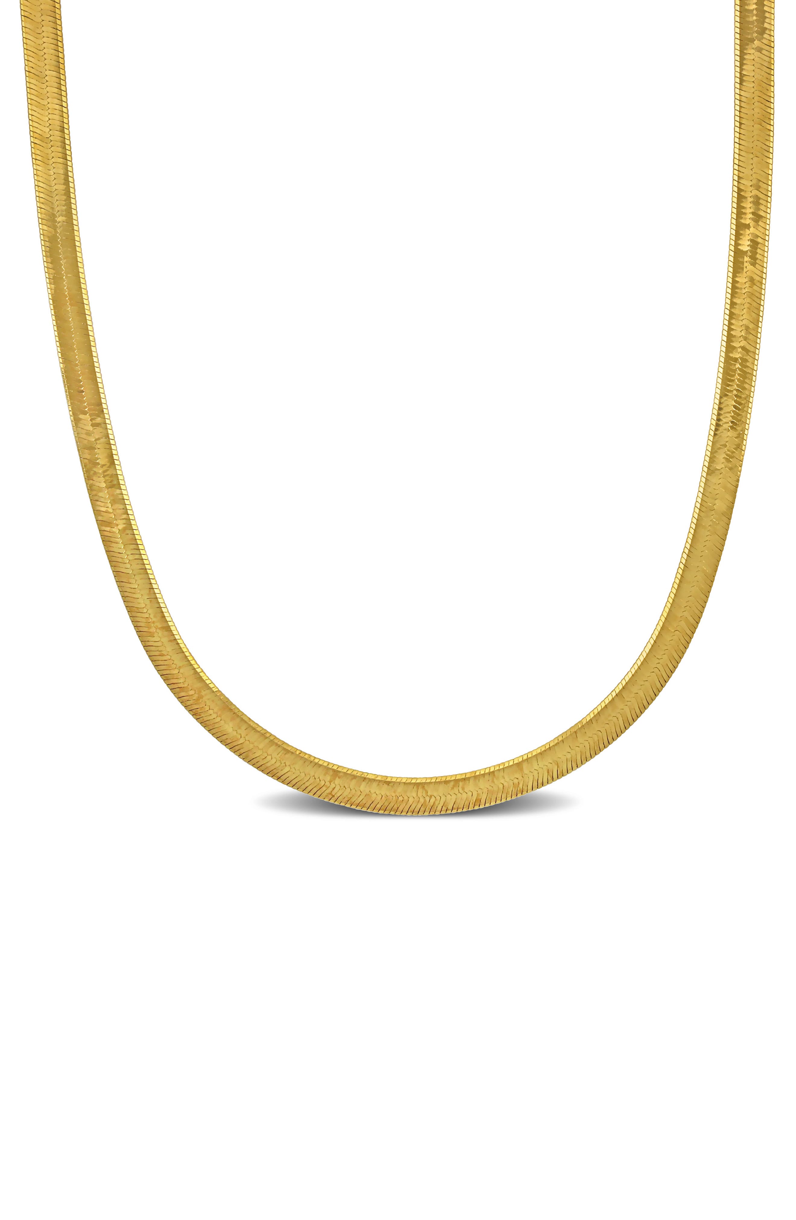 DELMAR Herringbone Chain Necklace