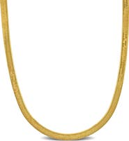 DELMAR Herringbone Chain Necklace