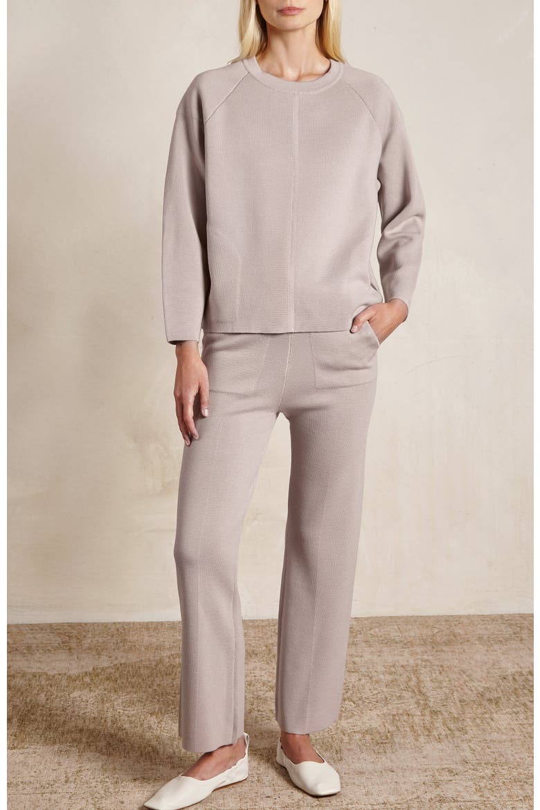 Merino Margo Knit Pants, Alternate, color, Dove Grey