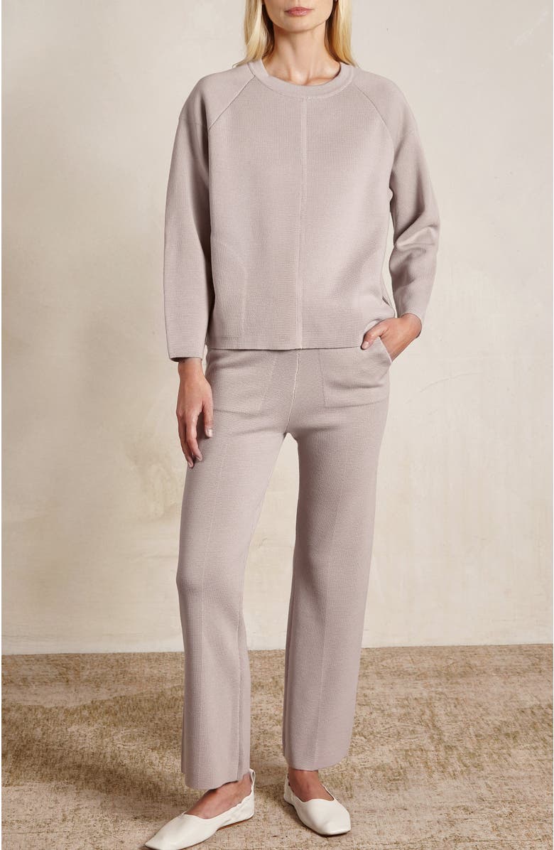 oyun Merino Margo Knit Pants, Alternate, color, Dove Grey