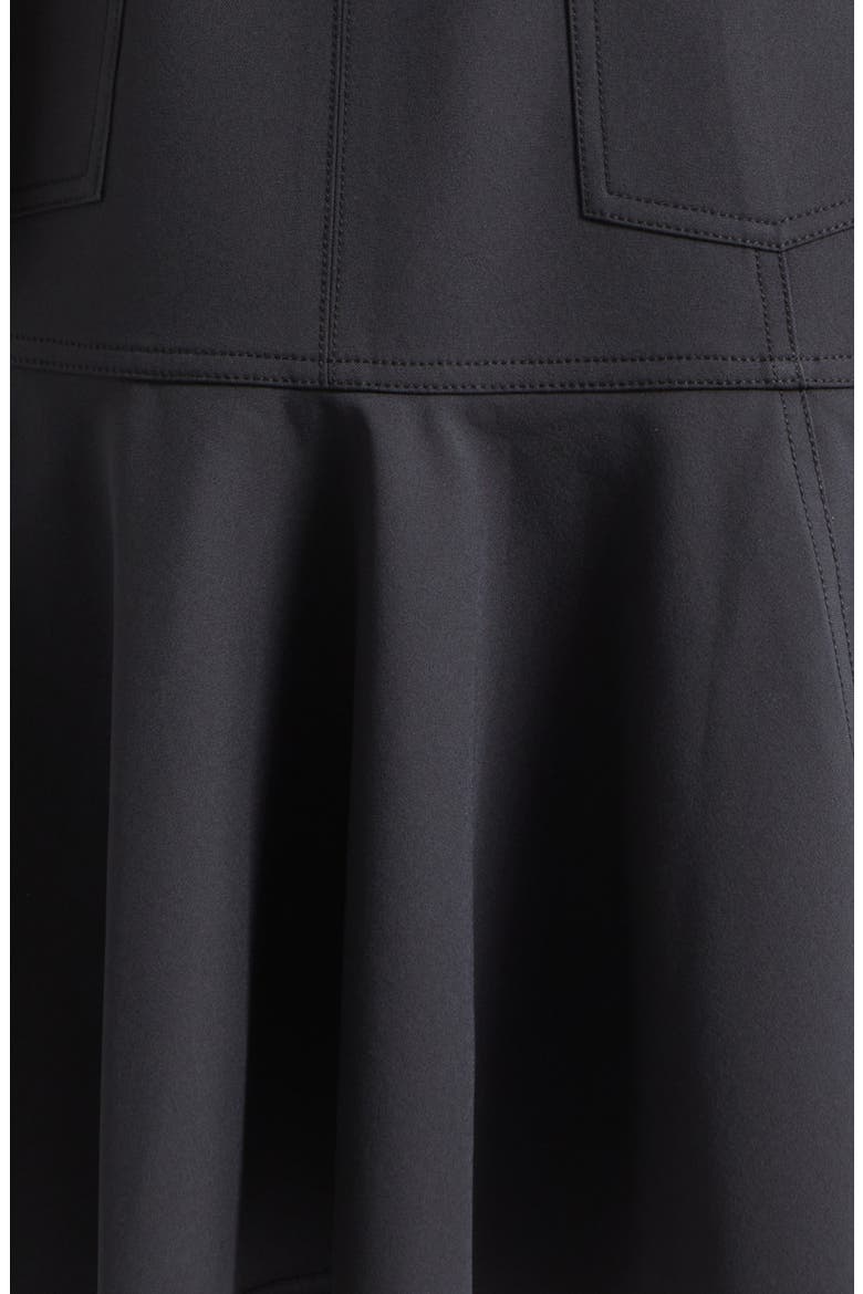 Sayla Belted Minidress, Alternate, color, BLACK