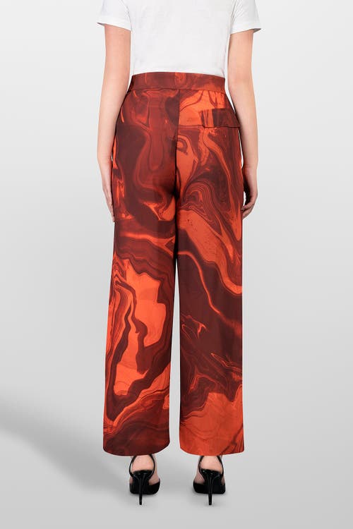 Laura Aparicio Palazzo Pants In Orange