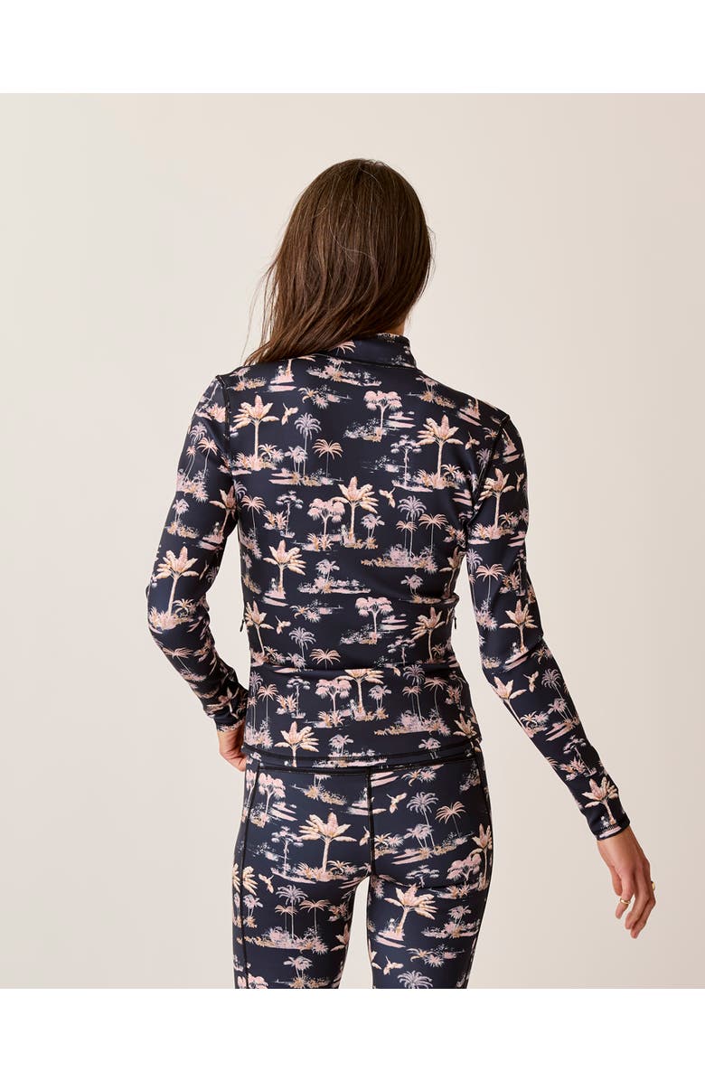 Carve Designs Stella Zip-Up Jacket, Alternate, color, Black Toile