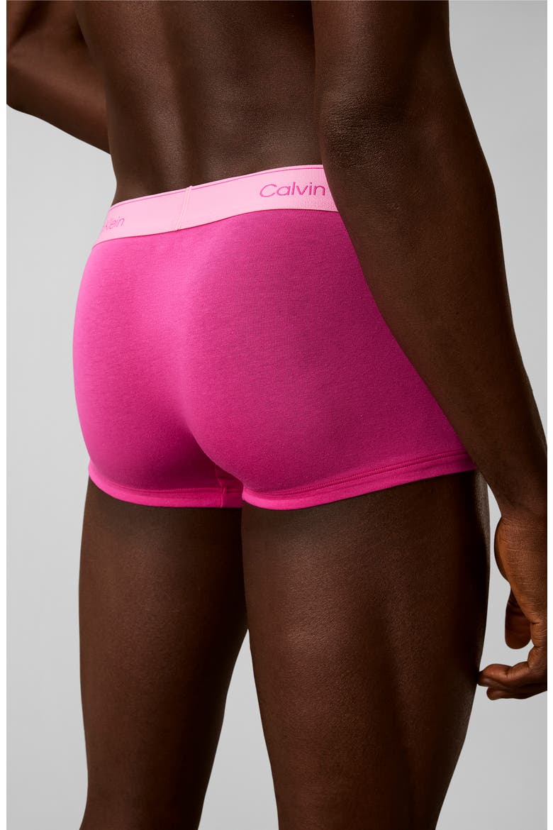 Assorted 5-Pack Pride Low Rise Cotton Trunks, Alternate, color, GRN/ORNG/GOLDEN/BLUE/ORCHID