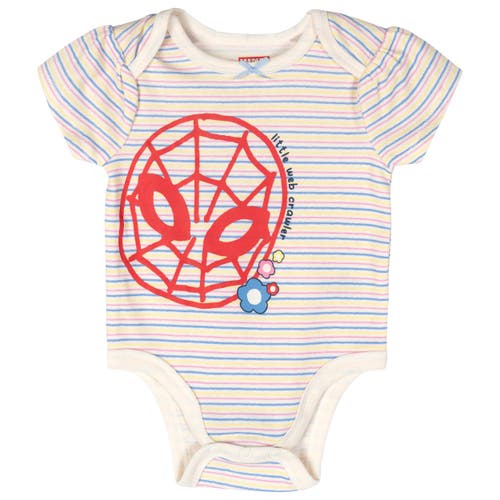 Marvel 5-pack One Piece Bodysuits In Multi