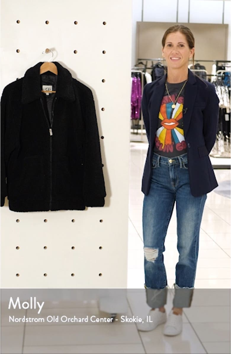 Jackeline Teddy Bear Jacket, sales video thumbnail