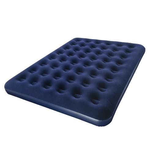 Bestway Flocked Queen Airbed in Multicolored 