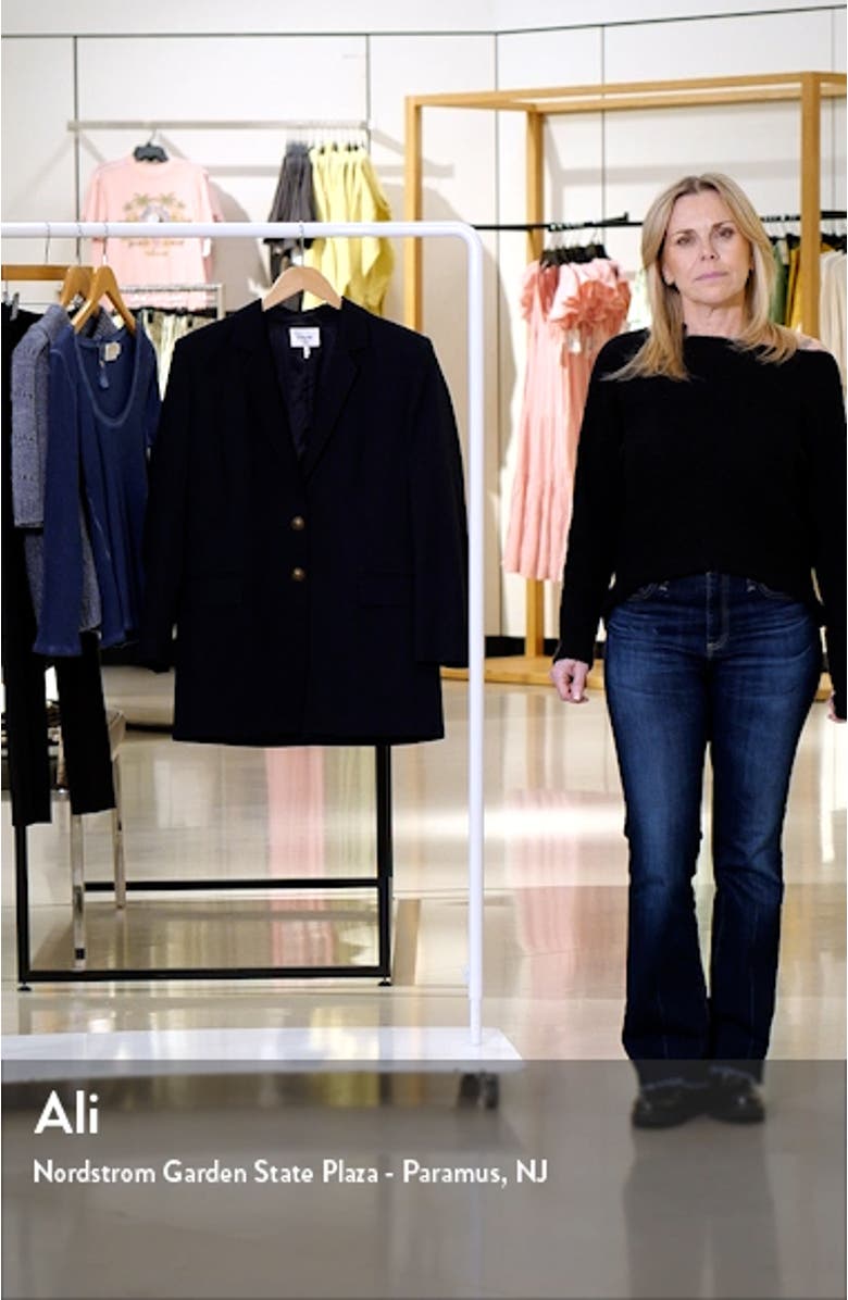 The Oversize Wool Blend Blazer, sales video thumbnail