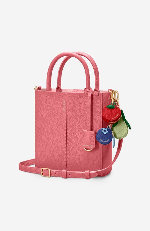 Maison De Sabre Maison De Sabré Mini Leather Soft Tote In Candy Sandstone