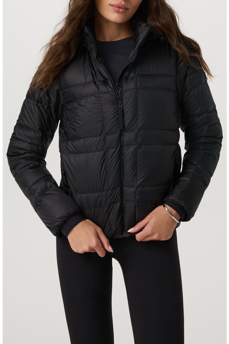 Coordinate 650 Fill Power Packable Down Jacket, Main, color, BLACK