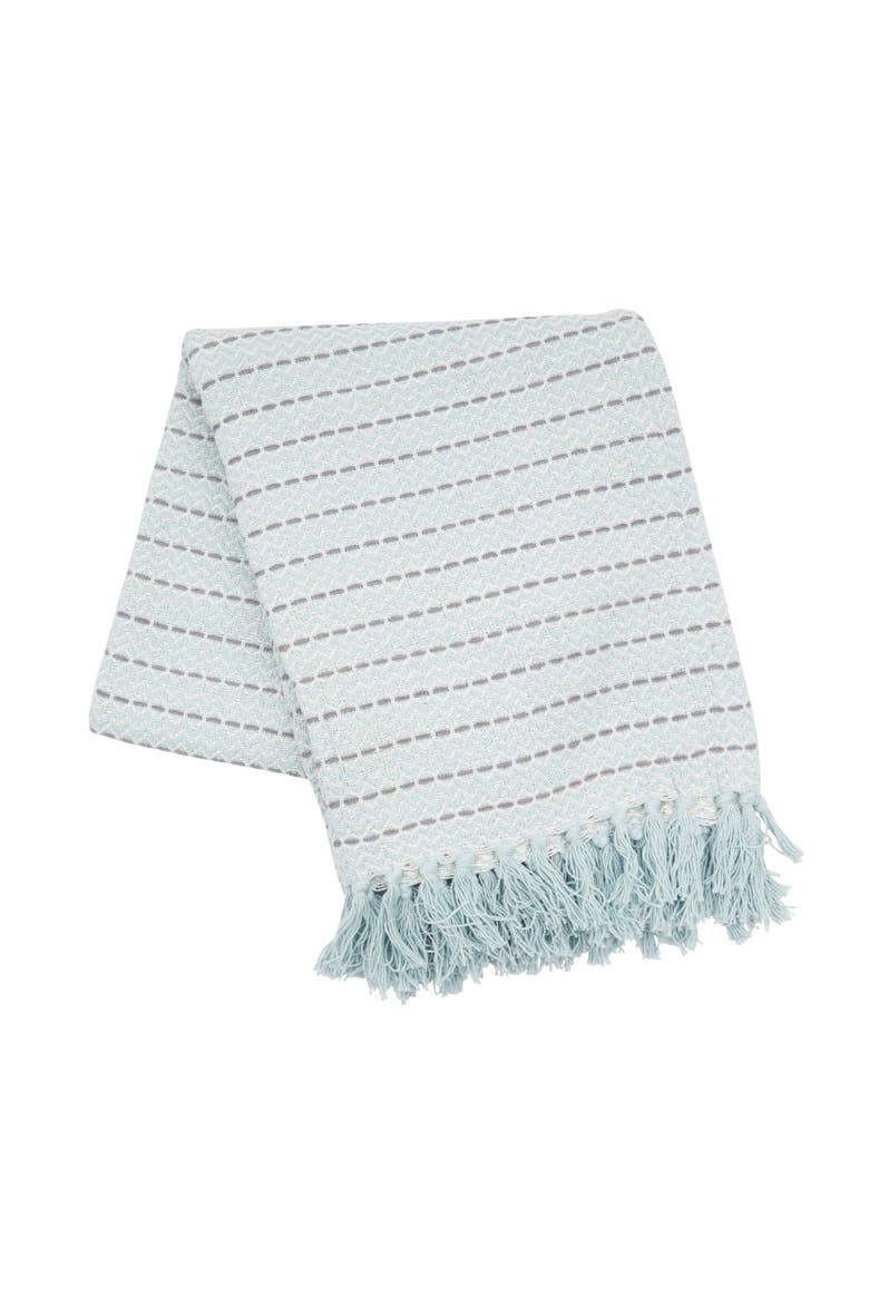 Mini Chevron Throw Blanket Collection, Alternate, color, Blue