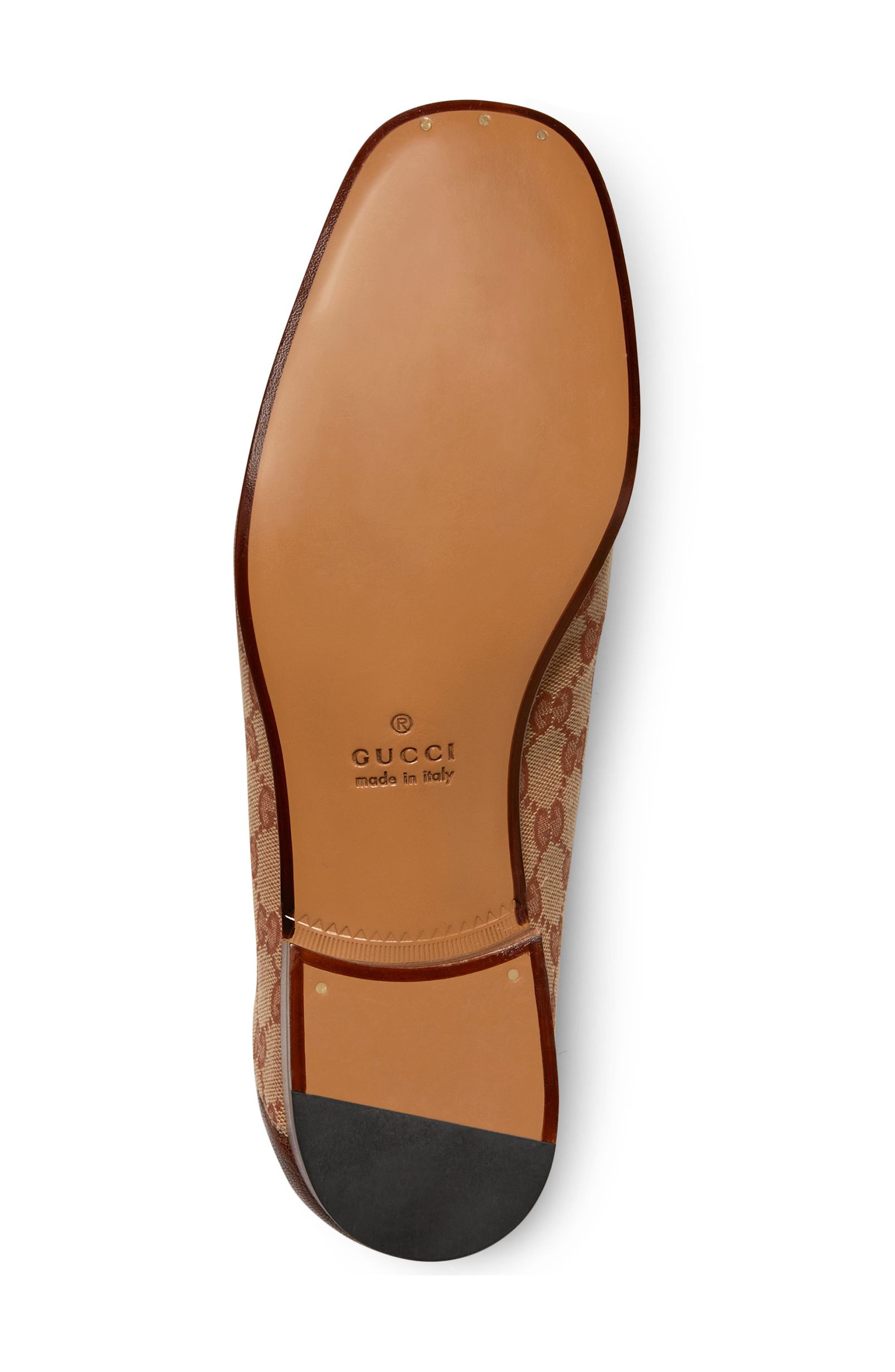 Gucci Horsebit Collapsible Leather Loafer, Alternate, color, 