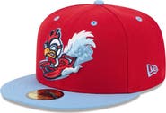 New Era Men's New Era Red Tri-City Dust Devils Theme Nights 59FIFTY Fitted Hat
