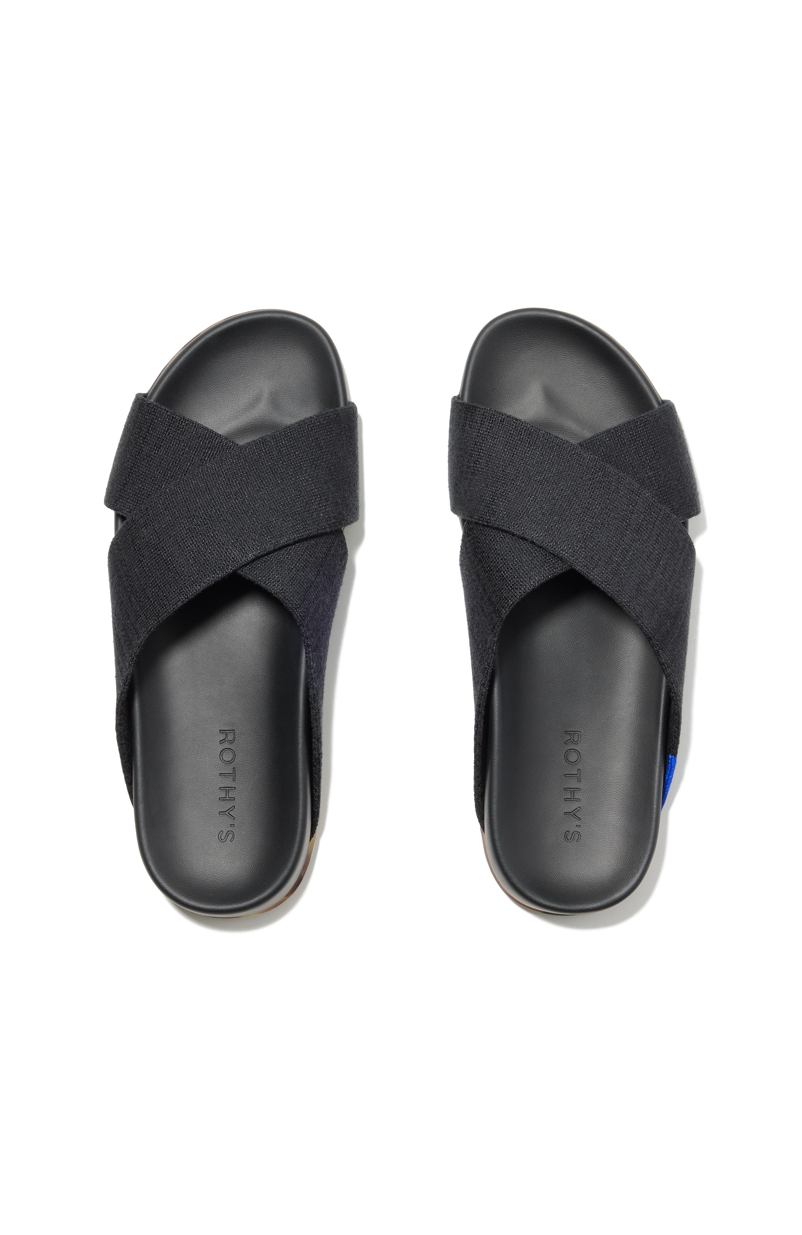 Rothy's The Weekend Slide, Main, color, Black