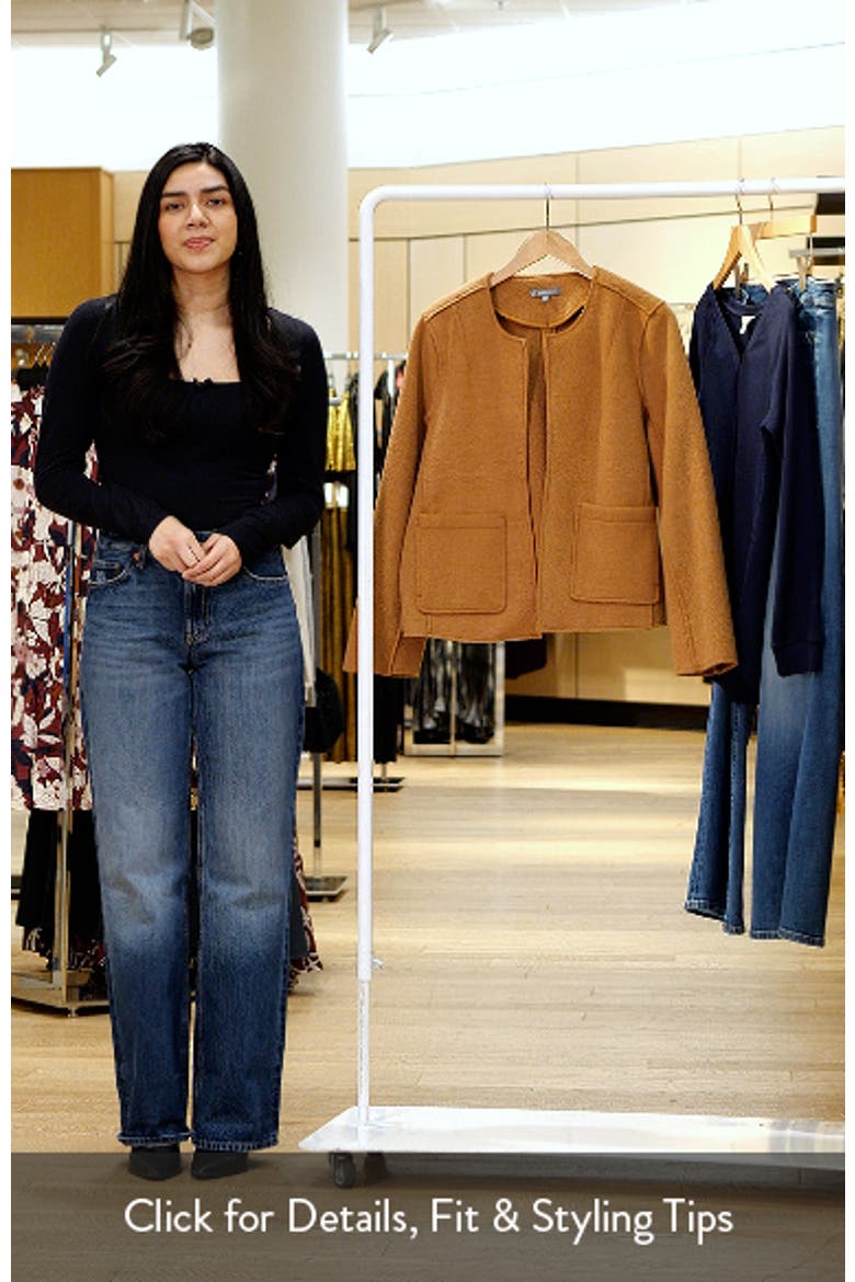 Open Front Crop Jacket video