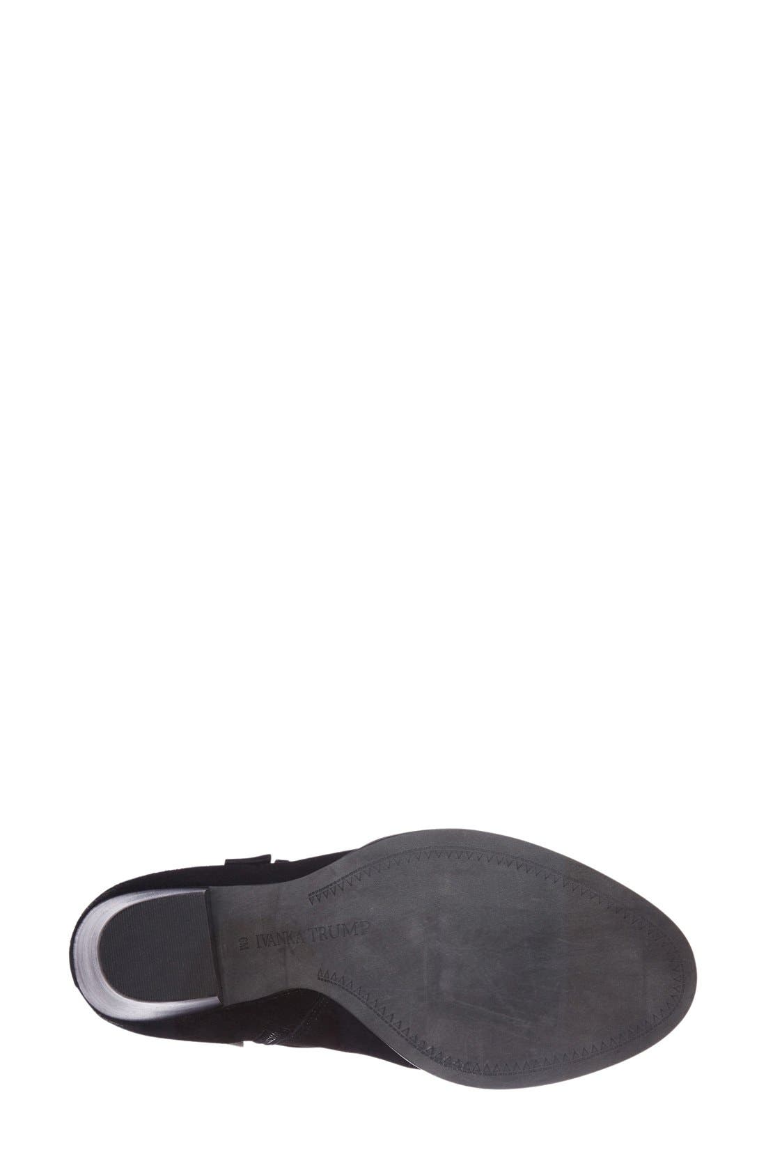 Ivanka Trump 'Filoer' Round Toe Bootie, Alternate, color, 