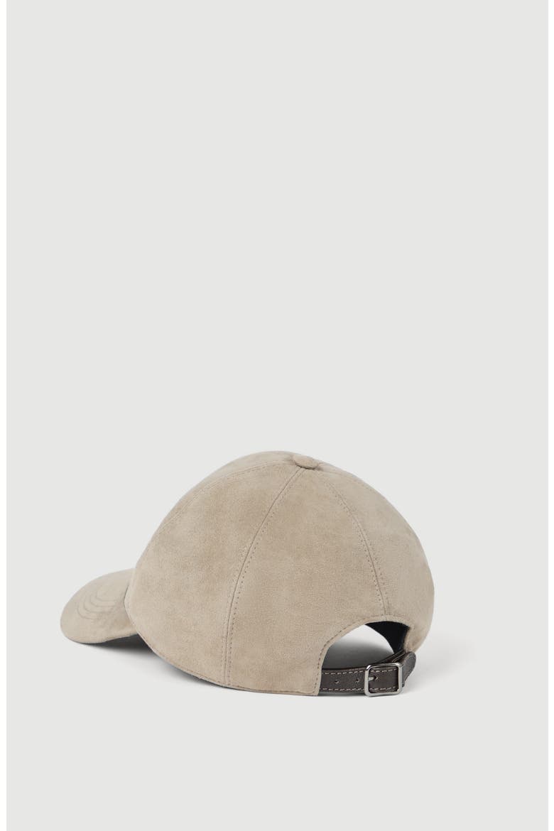 Suede baseball cap, Alternate, color, Light Grey
