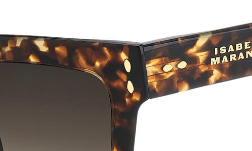 ISABEL MARANT ISABEL MARANT 53MM GRADIENT RECTANGULAR SUNGLASSES