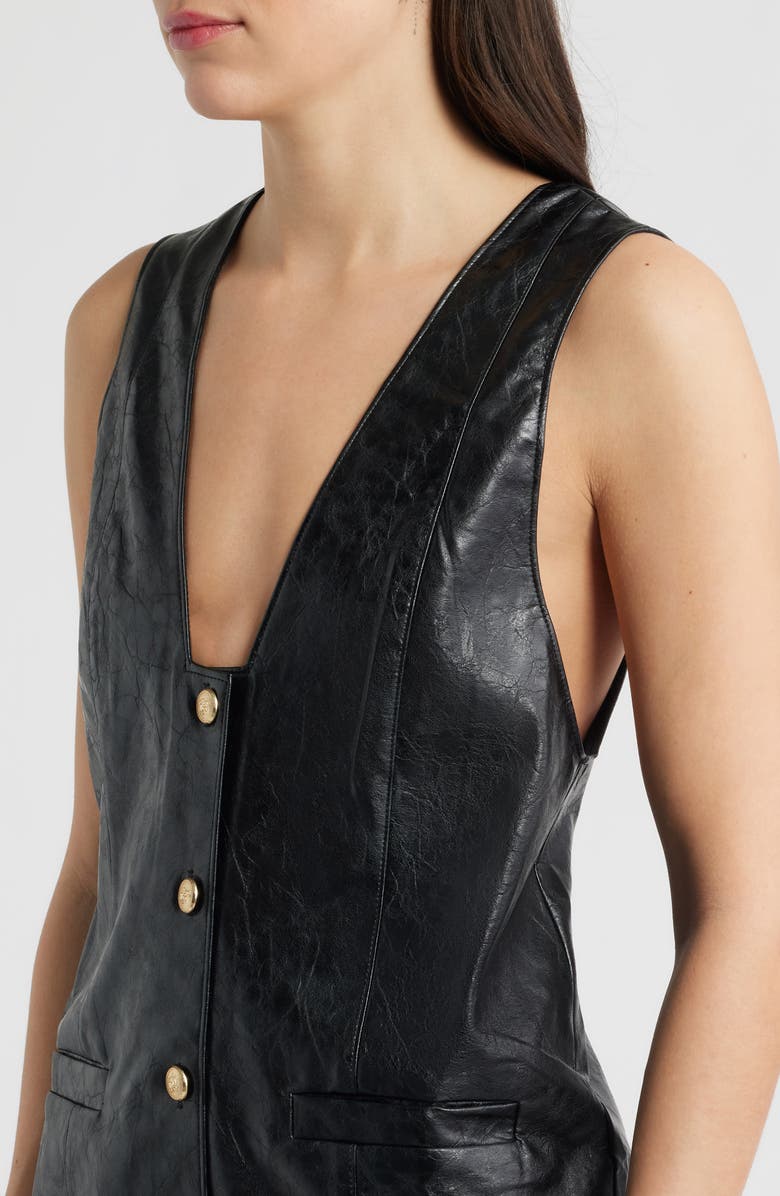 Lost + Wander Night of Love Long Sleeve Minidress, Alternate, color, Black