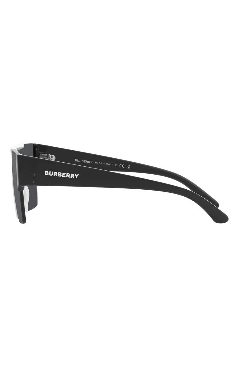 Burberry 38mm Rectangular Sunglasses, Alternate, color, 