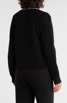 Adrianna Papell Pearl Bow Cardigan