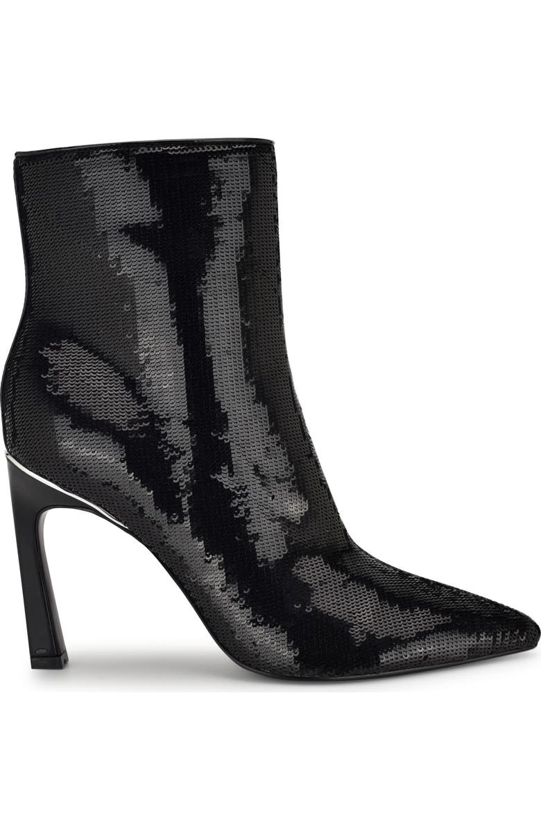 Nine West Baey Pointed Toe Bootie, Alternate, color, Black