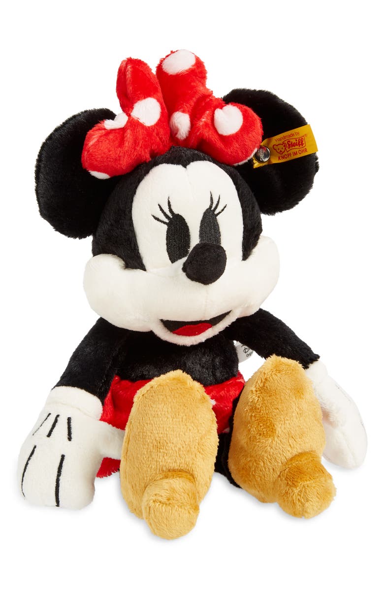Steiff x Disney Minnie Mouse Stuffed Animal, Main, color, 