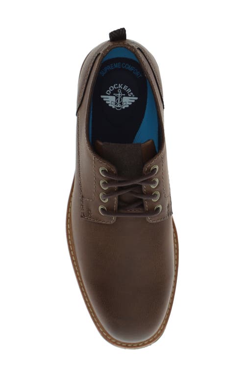 Dockers Mens Watkins Lightweight Lugged Casual Shoe In Brown