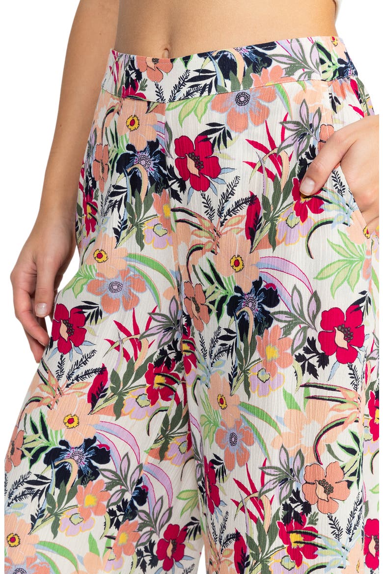 Midnight New Avenue Print Wide Leg Pants, Alternate, color, ASH ROSE WALLFLOWER