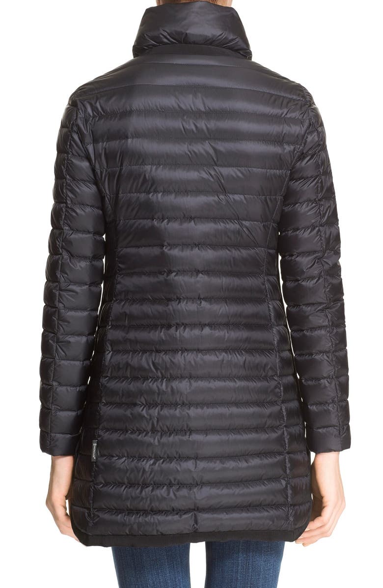 Moncler Bogue Water Resistant Long Down Jacket, Alternate, color, 