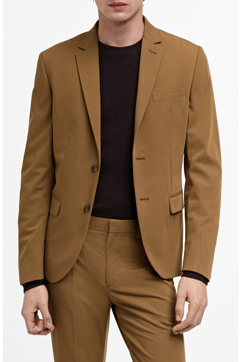 Superslim Fit Stretch Sport Coat, Main, color, OCHRE
