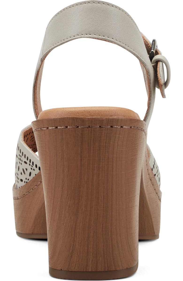 Earth<sup>®</sup> Quinty Ankle Strap Platform Sandal, Alternate, color, Ivory