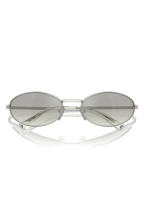 59mm Oval Sunglasses