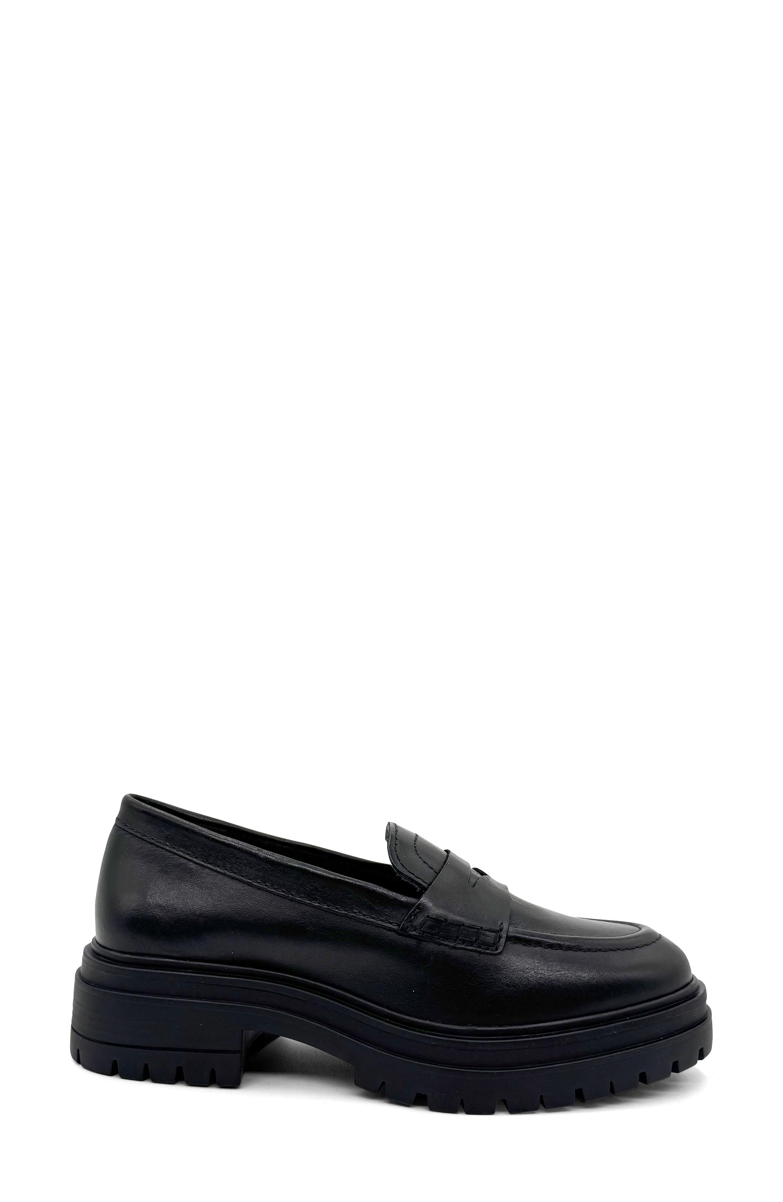 CHELSEA CREW Giana Lug Sole Penny Loafer, Alternate, color, 