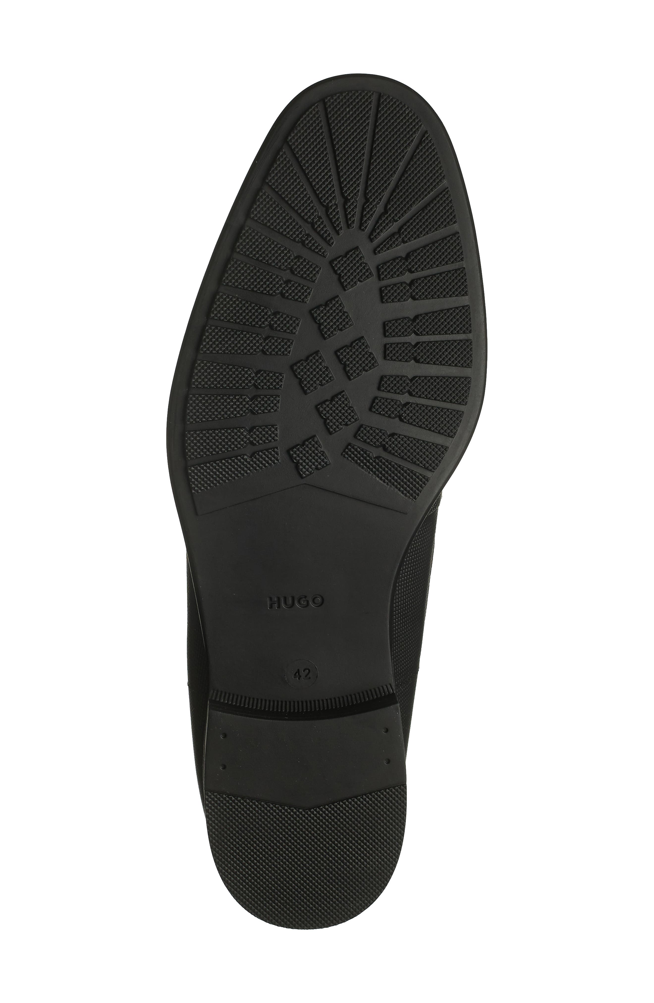 BOSS Kyron Leather Derby, Alternate, color, Blk