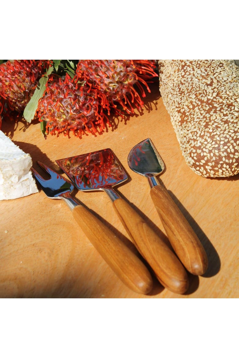Almora Cheese Set of 3, Alternate, color, Brown