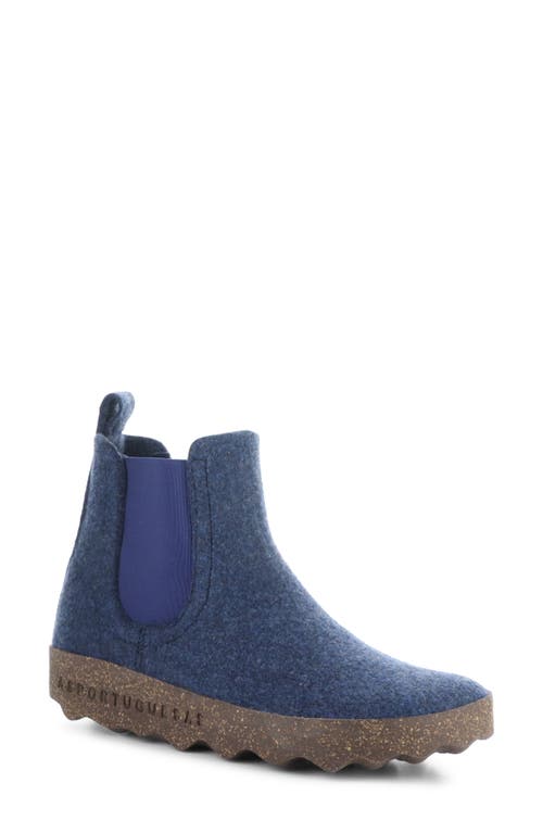 Asportuguesas by Fly London Caia Chelsa Boot in Blue Rewooly  product