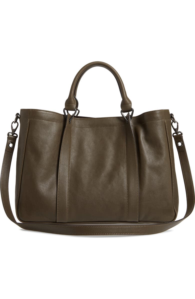 Longchamp '3D - Medium' Leather Tote, Alternate, color,