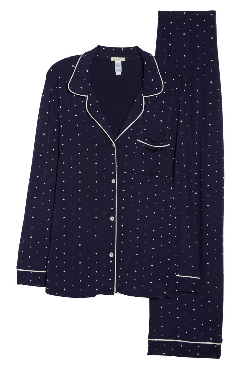 Eberjey Sleep Chic Pajamas, Alternate, color, 