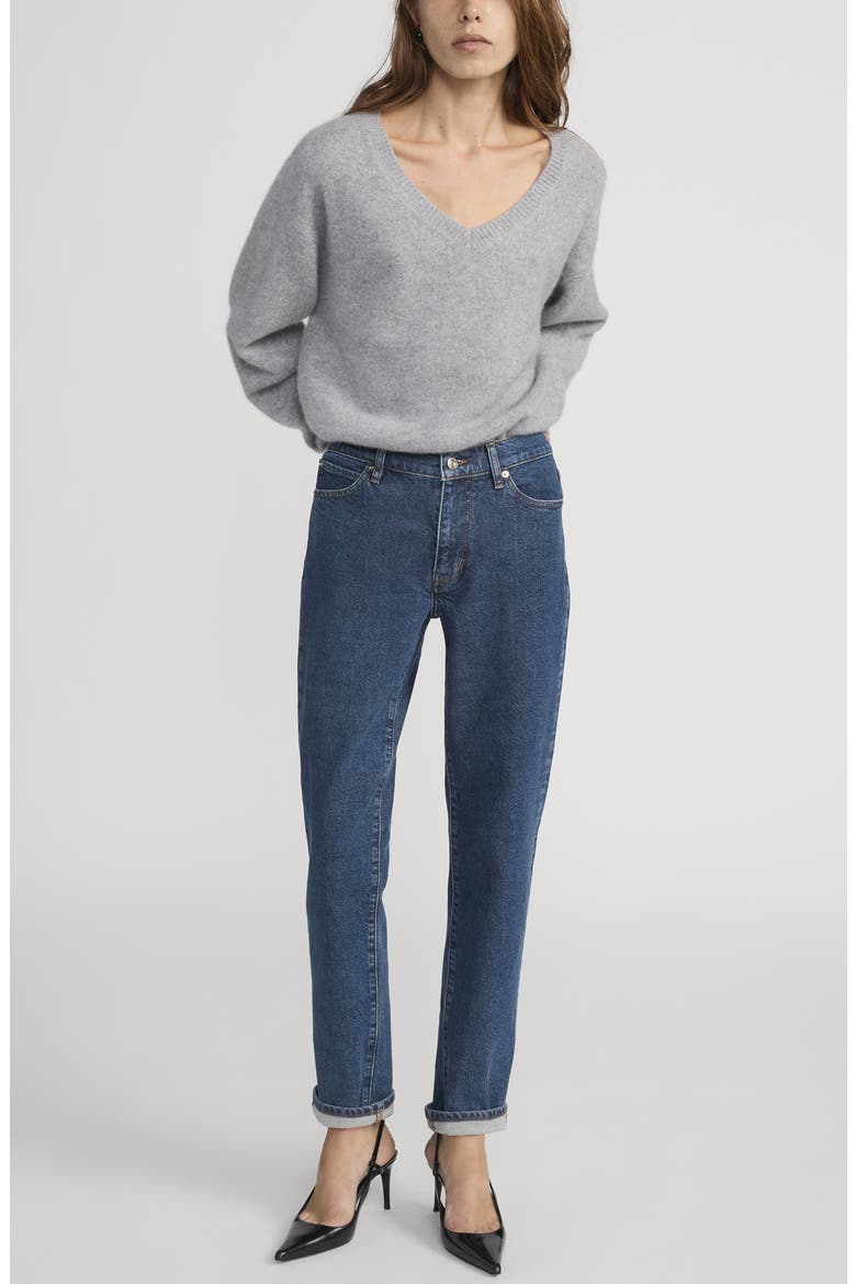 The Borrowed Mid Rise Boyfriend Jeans, Alternate, color, WRITTEN