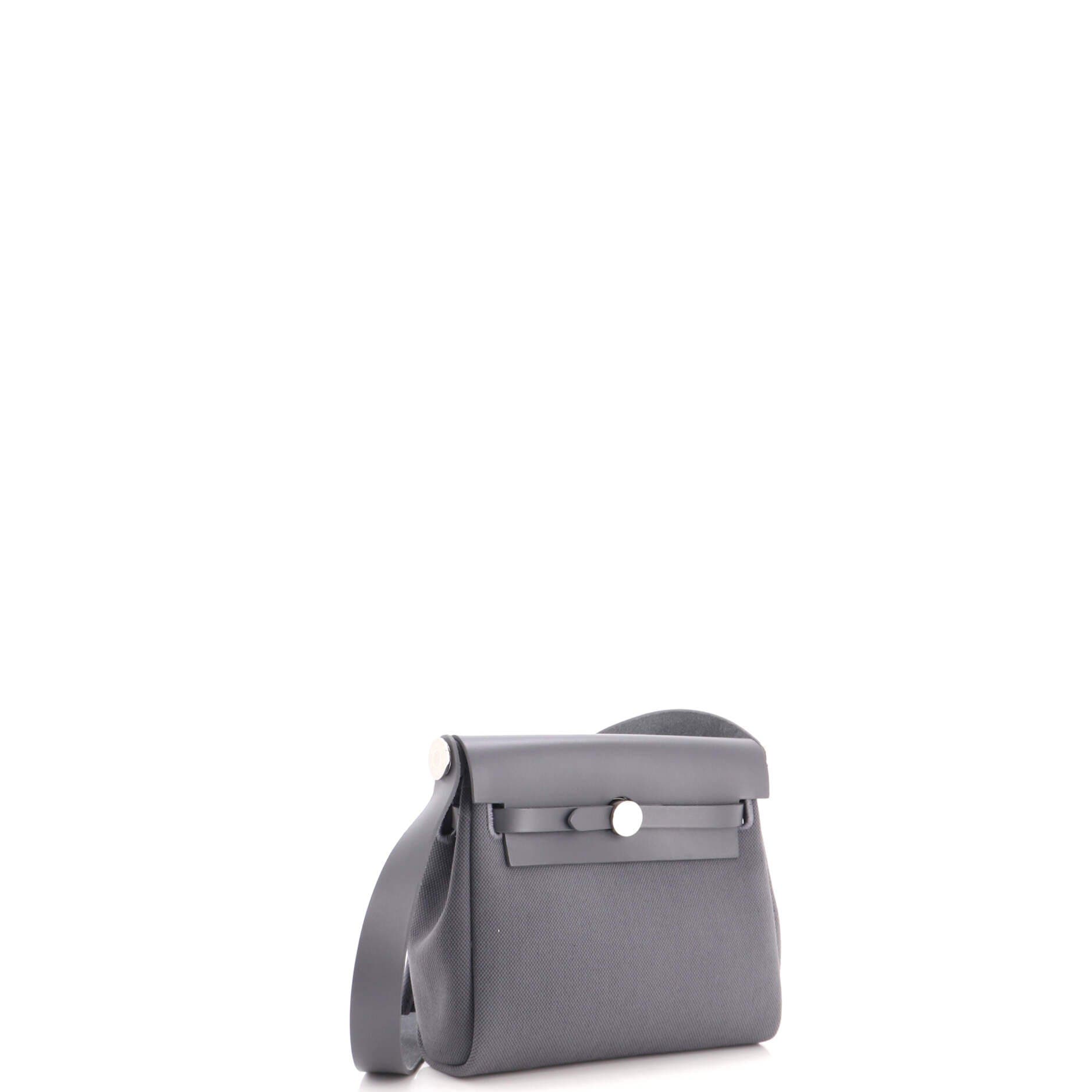 Herbag Zip Toile and Leather 20, Alternate, color, Grey