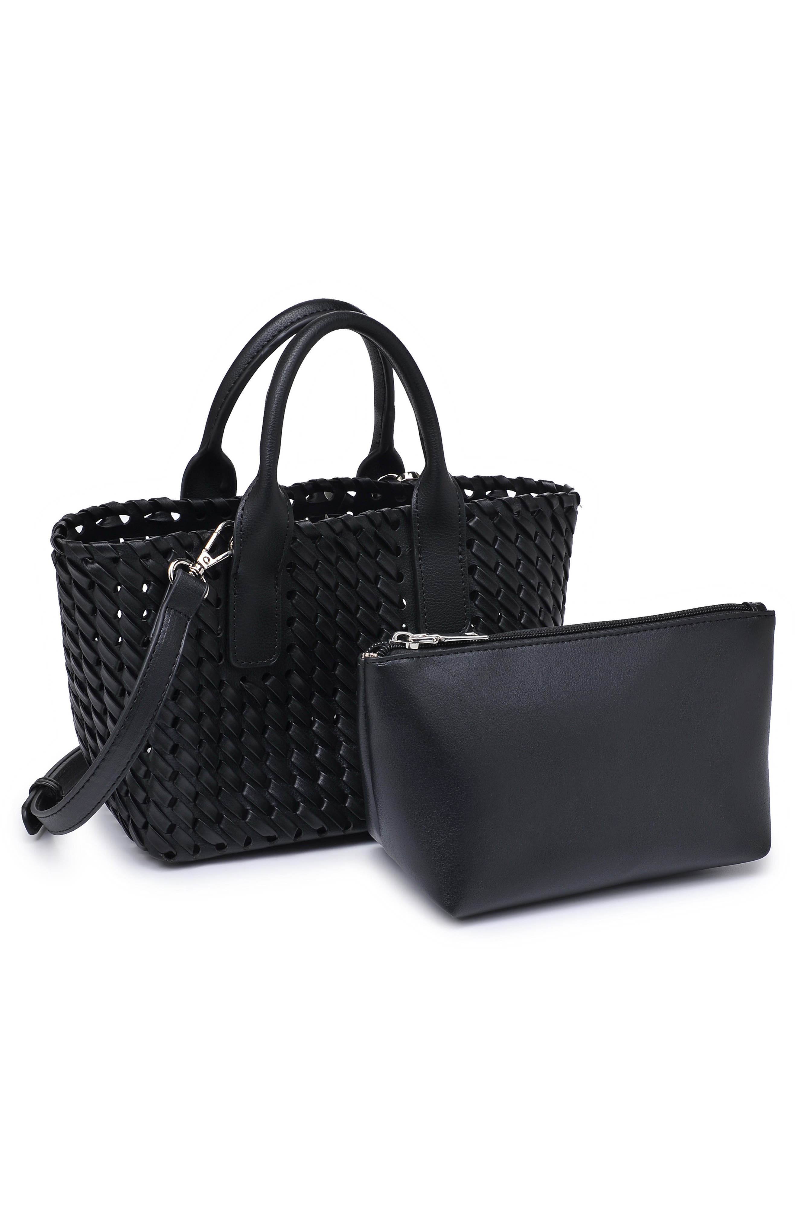 URBAN EXPRESSIONS HANDBAGS Woven Tote Bag, Alternate, color, 