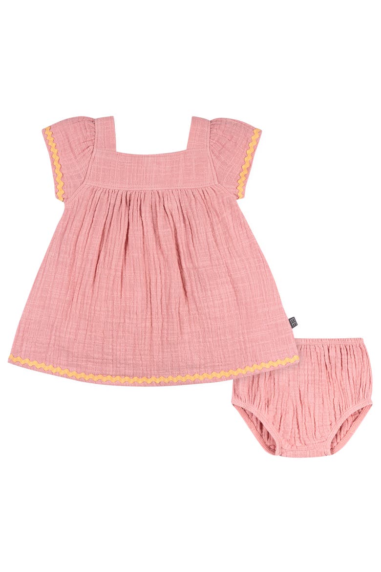 Dress and Diaper Cover, Main, color, Rose Elegance