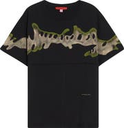 Eckhaus Latta Lapped Baby Tee