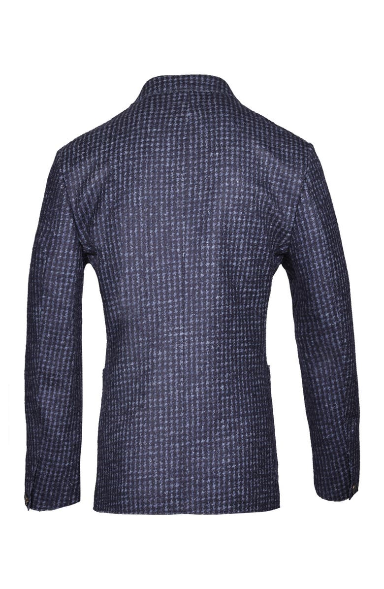 FLYNT Navy Button Front Notch Lapel Soft Sport Jacket, Alternate, color, 