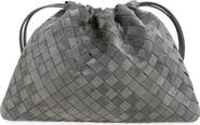 Bottega Veneta Medium Dustbag Intrecciato Suede Bag