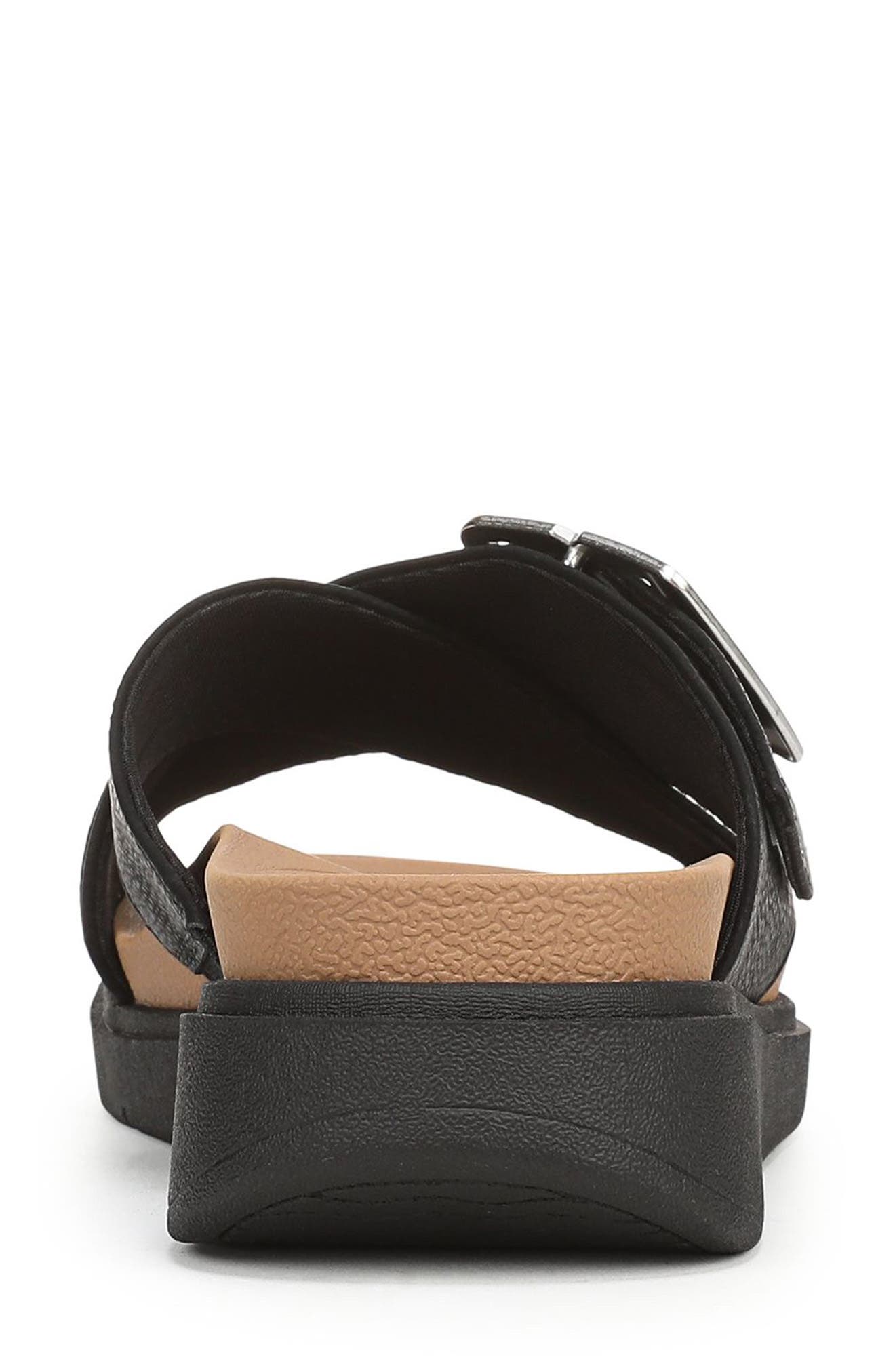 Dr. Scholl's Piper Platform Sandal, Alternate, color, Black Faux Leather