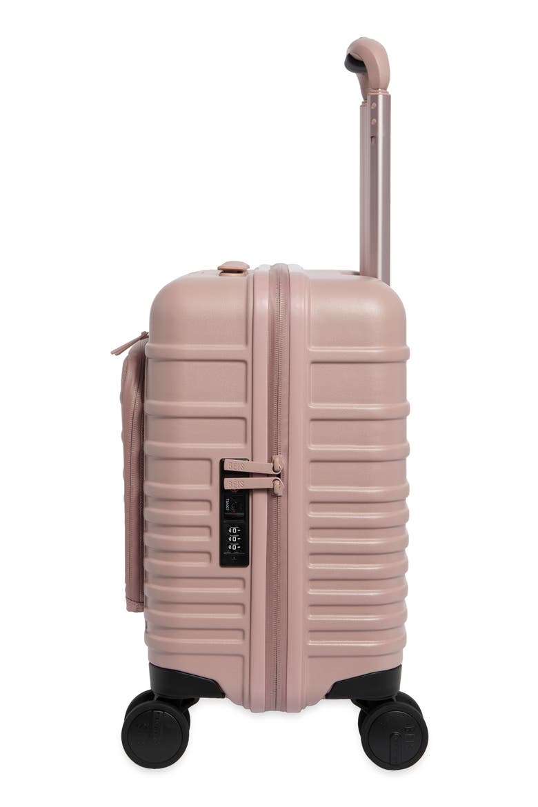The Mini Roller 18-Inch Hardside Spinner Suitcase, Alternate, color, ATLAS PINK