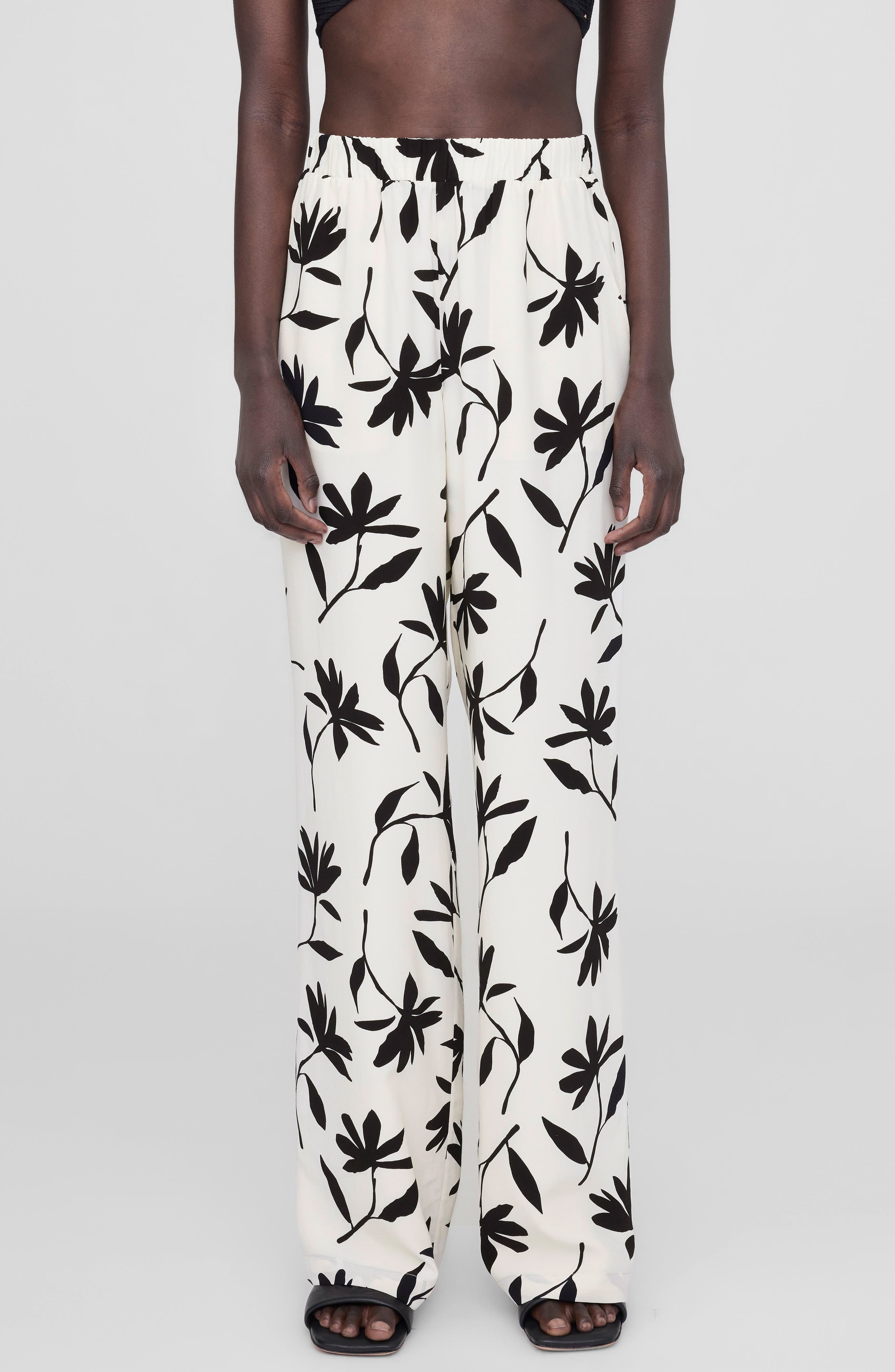 Owen Print Wide Leg Pants